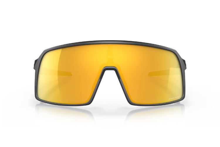 Oakley-Sutro-Matte-Carbon-Prizm-24K-voorkant