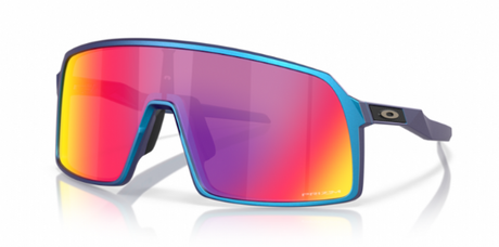 Oakley-Sutro-Matte-Cyan-Blue-Color-Shift-Prizm-Road