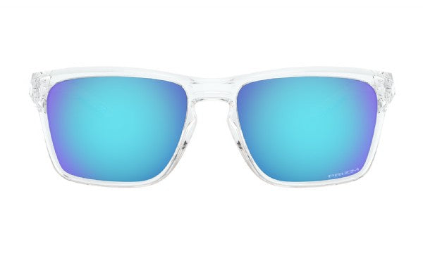 Oakley Sylas M (medium) Polished Clear/ Prizm Sapphire Voorkant