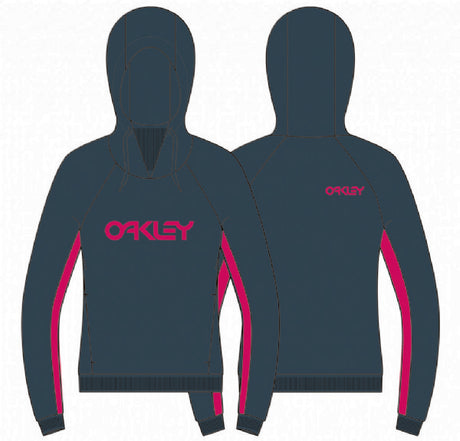 Oakley-TNP-Womens-DWR-Fleece-Hoody-Pond-Blue