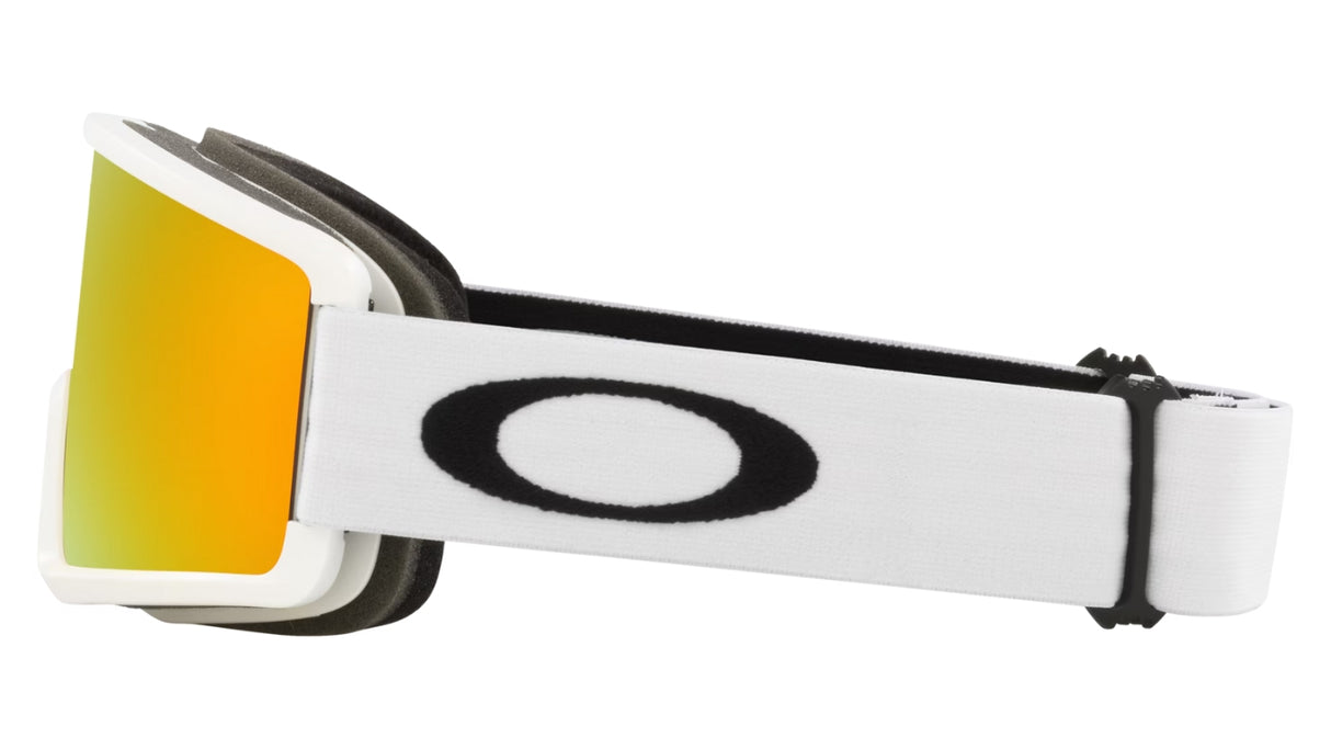 Oakley-Target-Line-M-Matte-White-Fire-Iridium-Zijaanzicht