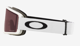 Oakley-Target-Line-M-medium-Matte-White-Prizm-Dark-Grey