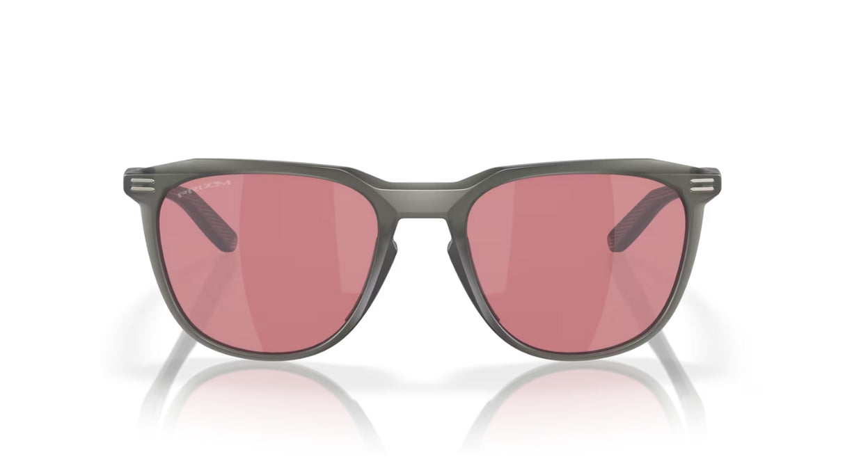 Oakley ThursoMatte Grey Smoke Prizm Dark Golf voorzijde