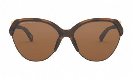 Oakley Trailing Point Matte Brown Tortoise Prizm Tungsten Polarized voorzijde