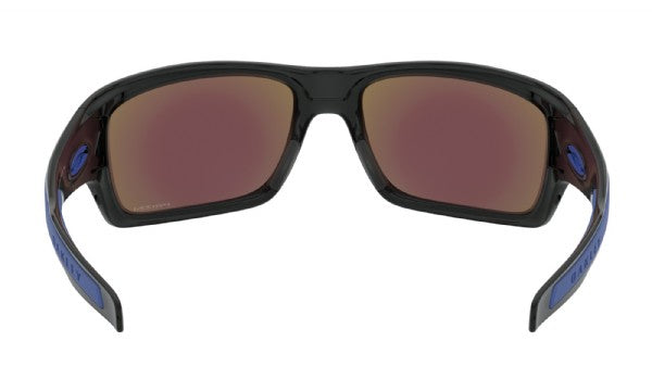 Oakley Turbine Black Ink Prizm Sapphire Iridium achterzijde