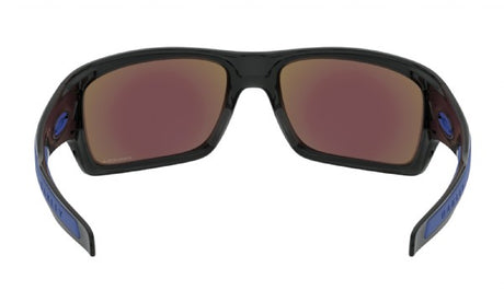 Oakley Turbine Black Ink Prizm Sapphire Iridium achterzijde