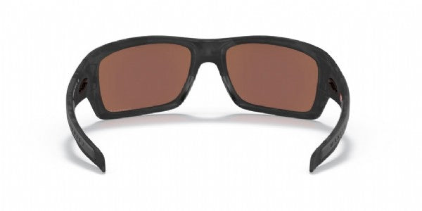 Oakley Turbine Matte Black Camo Prizm Deep H2O Polarized achterzijde