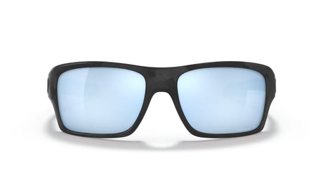 Oakley Turbine Matte Black Camo Prizm Deep H2O Polarized voorzijde