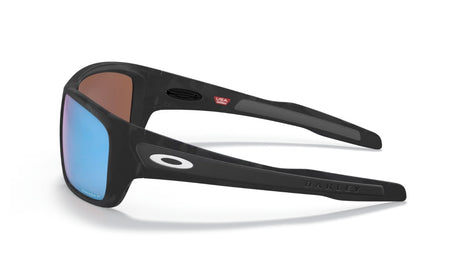 Oakley Turbine Matte Black Camo Prizm Deep H2O Polarized zijaanzicht