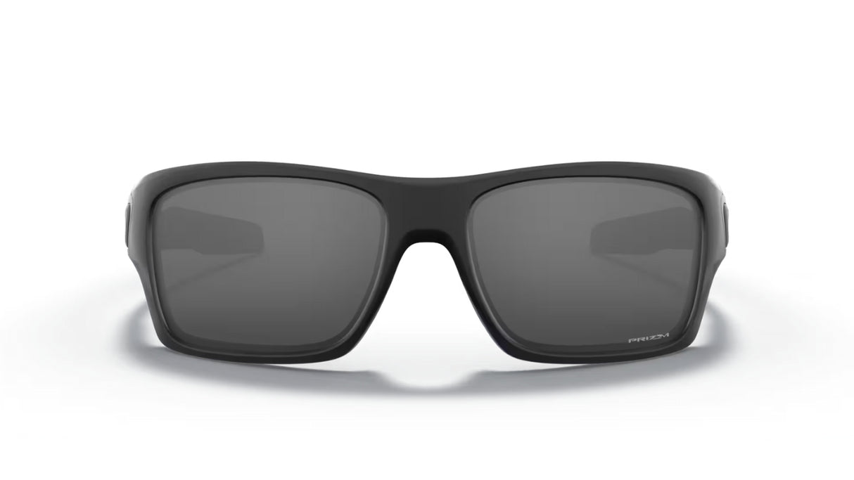 Oakley Turbine Matte Black Prizm Black Iridium voorzijde