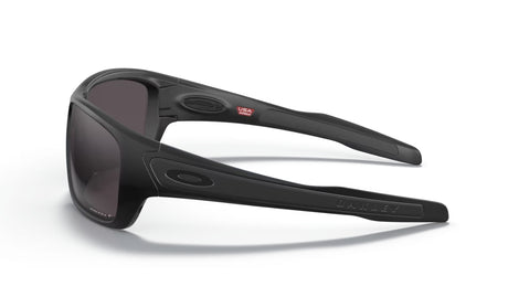 Oakley Turbine Matte Black Prizm Grey Polarized zijaanzicht