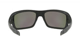 Oakley Turbine Matte Black Prizm Jade Polarized achterzijde