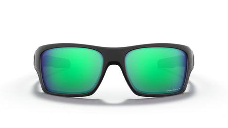 Oakley Turbine Matte Black Prizm Jade Polarized voorzijde