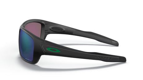 Oakley Turbine Matte Black Prizm Jade Polarized zijaanzicht