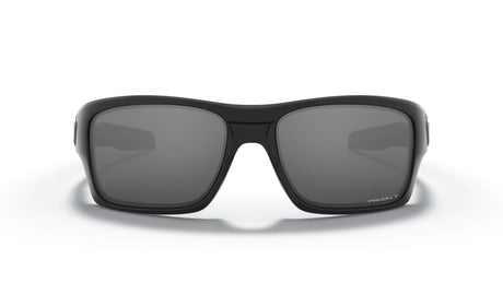 Oakley Turbine Polished Black Prizm Black Polarized voorzijde