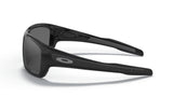 Oakley Turbine Polished Black Prizm Black Polarized zijaanzicht
