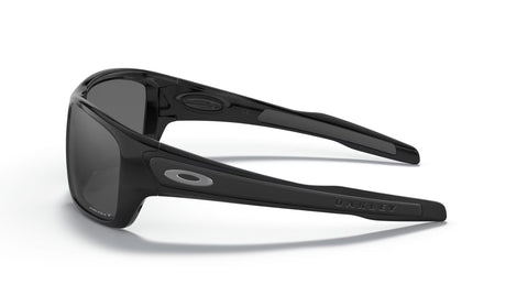 Oakley Turbine Polished Black Prizm Black Polarized zijaanzicht