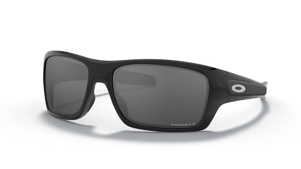 Oakley Turbine Polished Black Prizm Black Polarized 