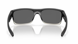 Oakley TwoFace Machinist Collection Matte Black Chrome Iridium achterzijde