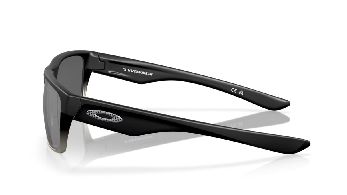 Oakley TwoFace Machinist Collection Matte Black Chrome Iridium zijaanzicht