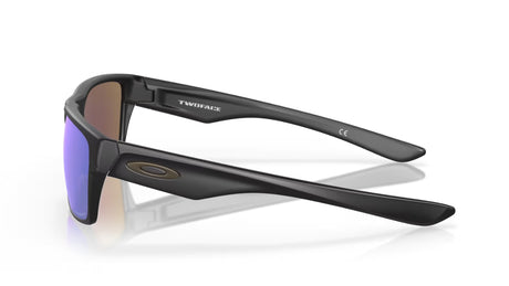 Oakley Twoface Matte Black Prizm Sapphire Polarized zijaanzicht