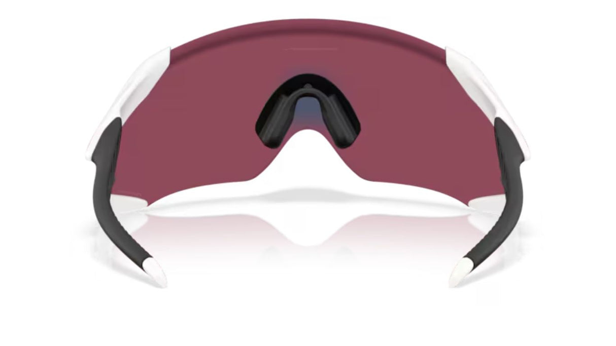 Oakley Velo Kato Matte White / Prizm Road achterkant