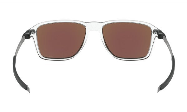 Oakley Wheel House Polished Clear Prizm Sapphire voorzijde achterzijde