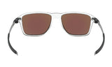 Oakley Wheel House Polished Clear Prizm Sapphire voorzijde achterzijde