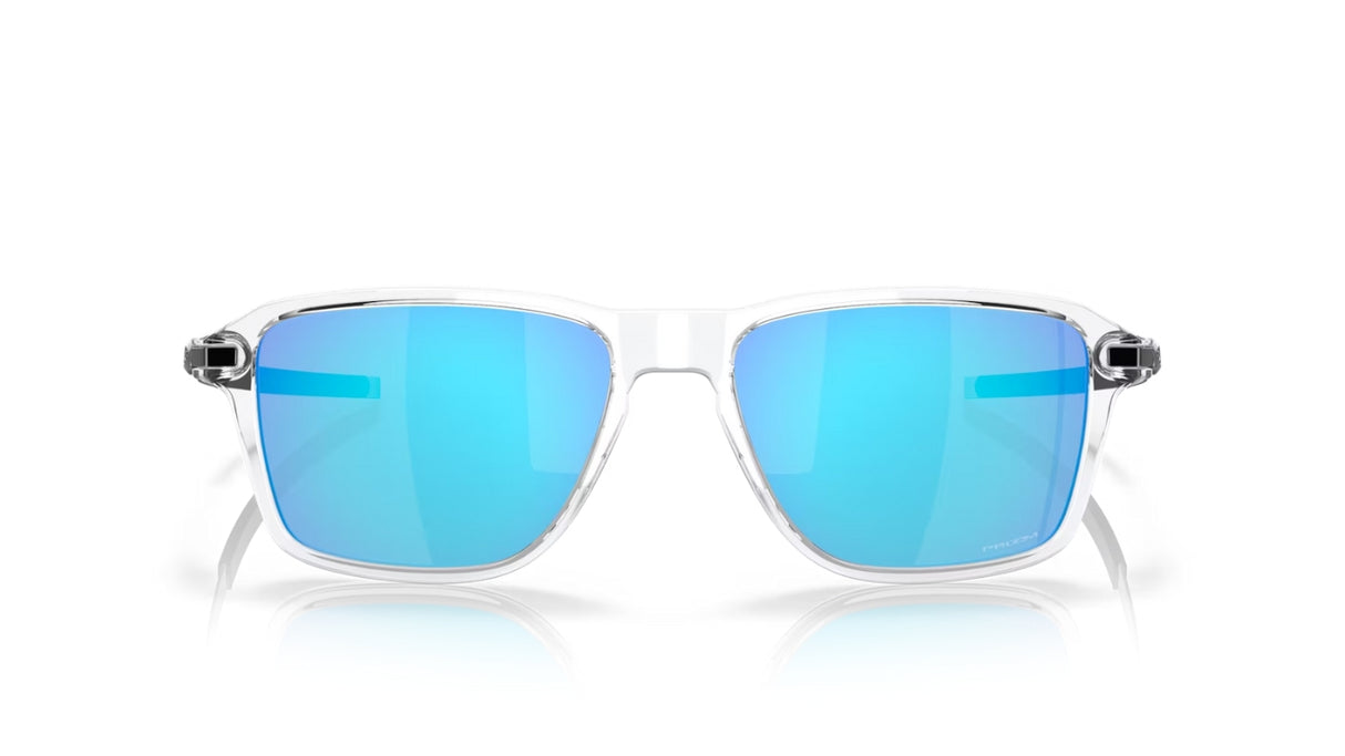 Oakley Wheel House Polished Clear Prizm Sapphire voorzijde
