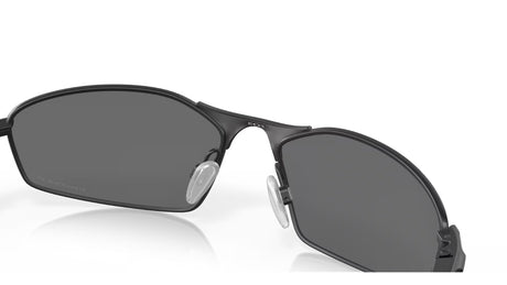 Oakley Whisker Satin Black Prizm Black Polarized achterzijde schuin