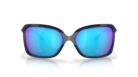 Oakley Wildrye Polished Transparent Poseidon Prizm Sapphire Polarized voorzijde