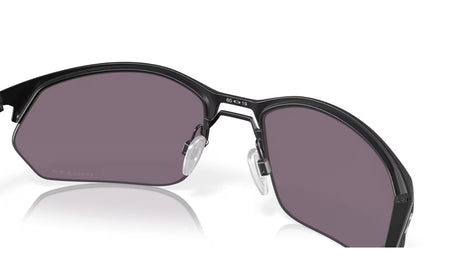Oakley Wire Tap 2.0 Satin Black Prizm Grey achterzijde 