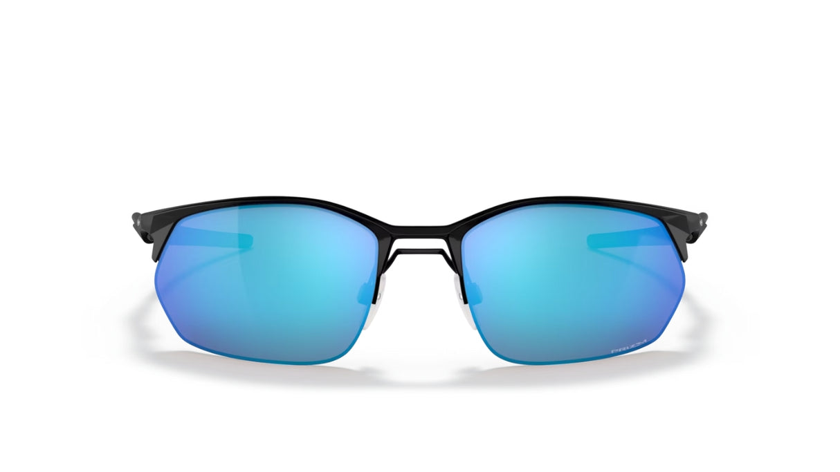 Oakley Wire Tap 2.0 Satin Black Prizm Sapphire voorzijde