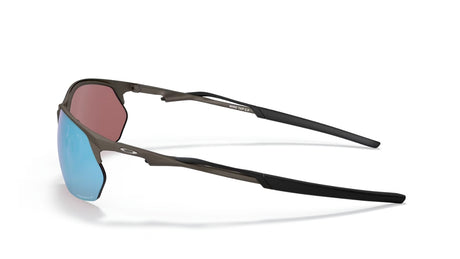 Oakley Wire Tap 2.0 Satin Lead Prizm Deep H2O Polarized zijaanzicht