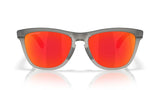 Oakley-frogskins-Range-XL-Matte-Grey-Smoke-Grey-Ink-Prizm-Ruby-Vooraanzicht