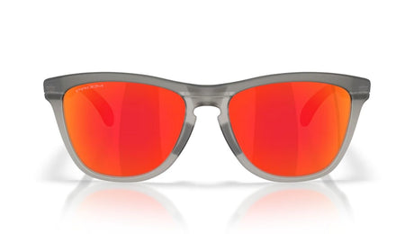 Oakley-frogskins-Range-XL-Matte-Grey-Smoke-Grey-Ink-Prizm-Ruby-Vooraanzicht