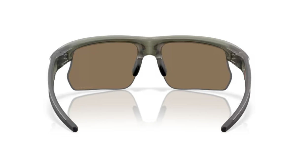 Oakley Bisphaera Matte Olive Ink Prizm 24K Polarized achteraanzicht