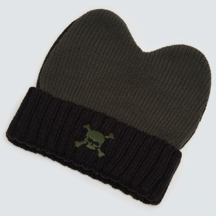 Oakley Floppy Beanie/ Black/Green