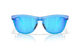 Oakley Frogskins Hybrid Matte Acid Blue/ Prizm Sapphire voorkant