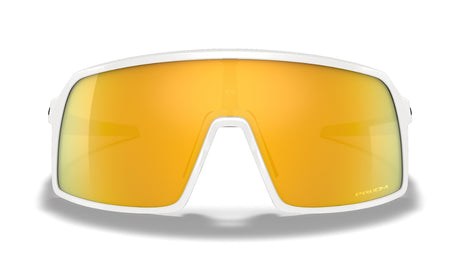 Oakley Custom Sutro S Polished White/ Prizm 24K Voorkant