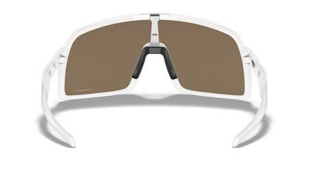 Oakley Custom Sutro S) Polished White Prizm 24K Achterkant