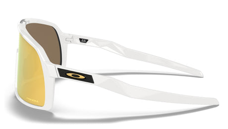 Oakley Custom Sutro S Polished White/ Prizm 24K Zijkant