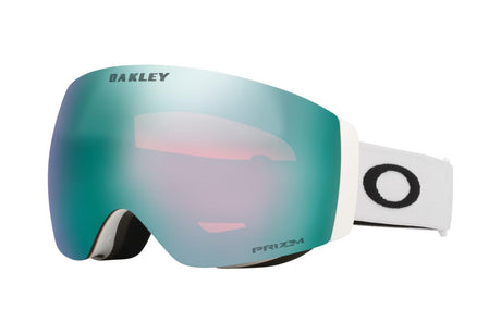 Oakley Flight Deck Pro L Matte White/ Prizm Sapphire & Prizm Iced-schuin1