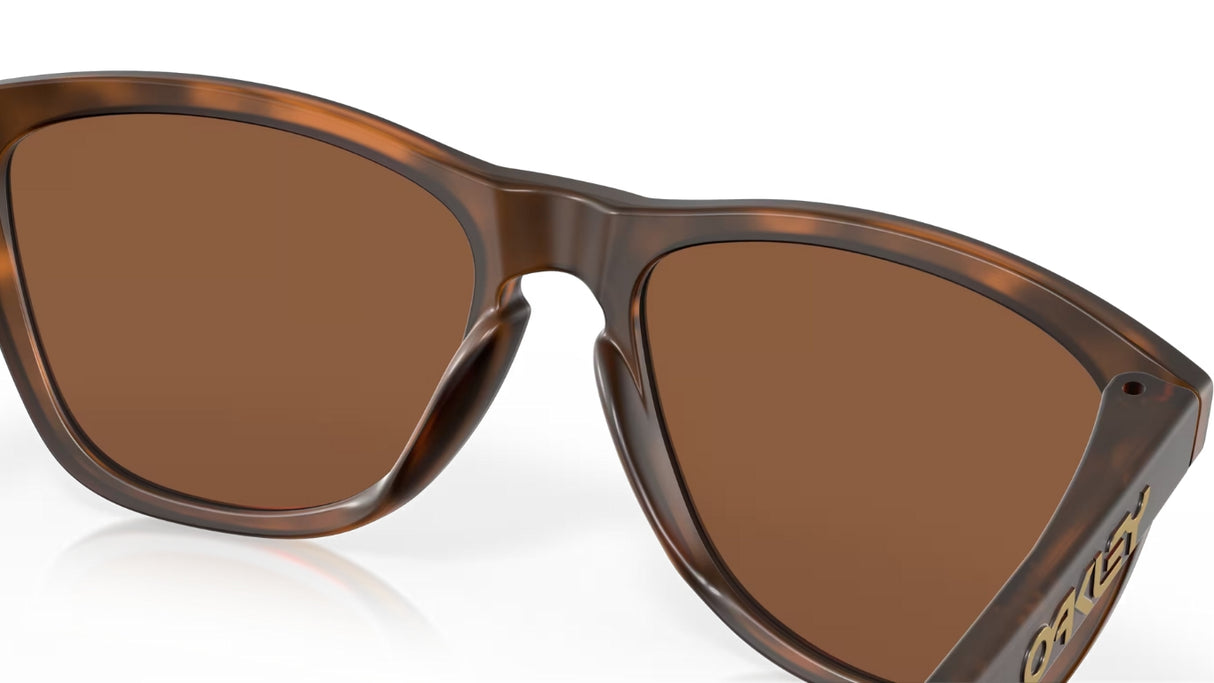 Oakley Frogskins Matte Tortoise / Prizm Tungsten Achterkant