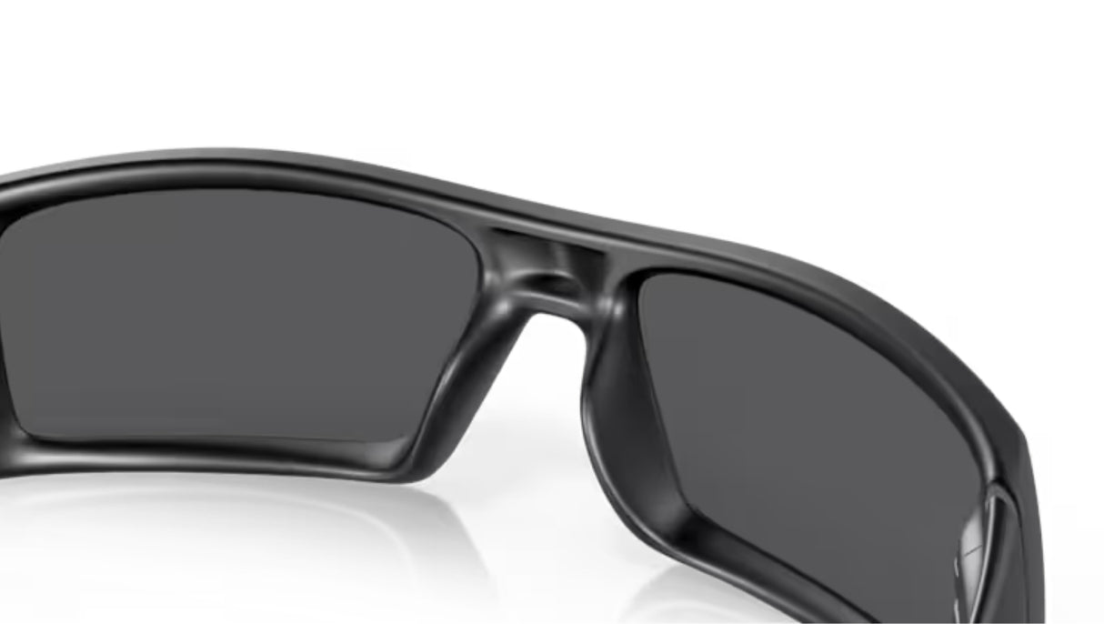 Oakley Gascan Mattschwarz/Schwarz Iridium Polarisiert