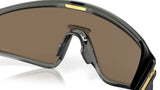 Oakley Latch Panel Grey Smoke/ Prizm 24K Achterkant