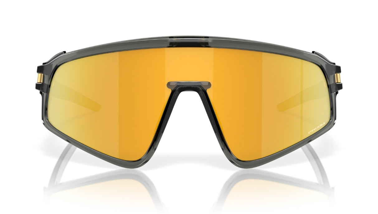 Oakley Latch Panel Grey Smoke/ Prizm 24K Voorkant 


