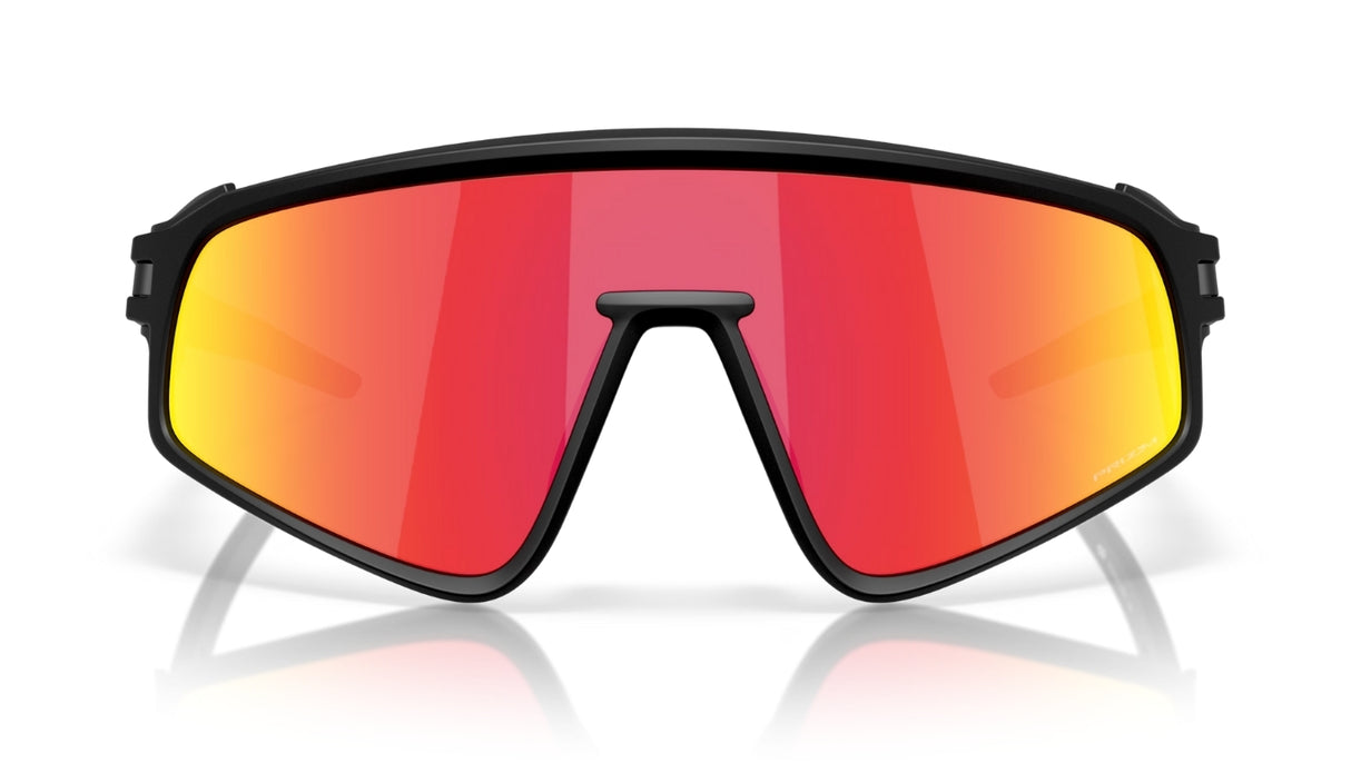 Oakley Latch Panel Matte Black/ Prizm Ruby Voorkant