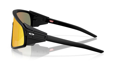 Oakley Latch Panel Matte Black/ Prizm Ruby Zijkant