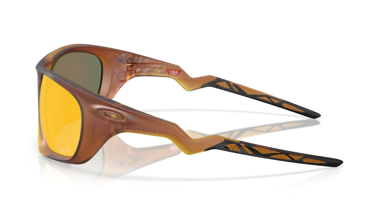 Oakley Lateralis Kylian Mbappé Matte Dark Amber/ Prizm Ruby